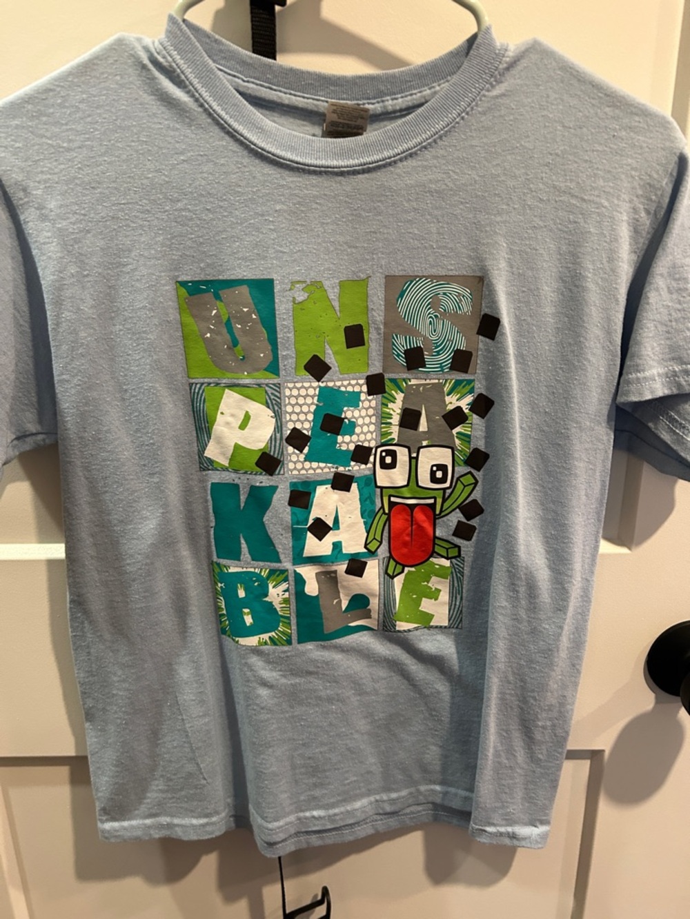 Kids Light Blue Unspeakable Graphic Tee